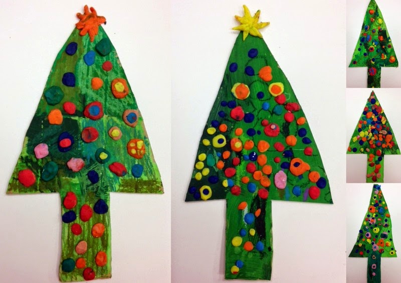 les petites têtes de l'art: Peindre, dessiner et décorer son sapin
