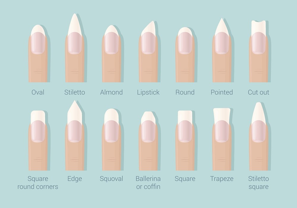 Types of nail shapes - indejuluX