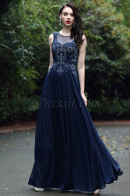 Blue Sweetheart Prom Gown with Lace and Beads http://www.edressit.com/edressit-blue-sweetheart-prom-gown-with-lace-and-beads-36170405-_p4915.html