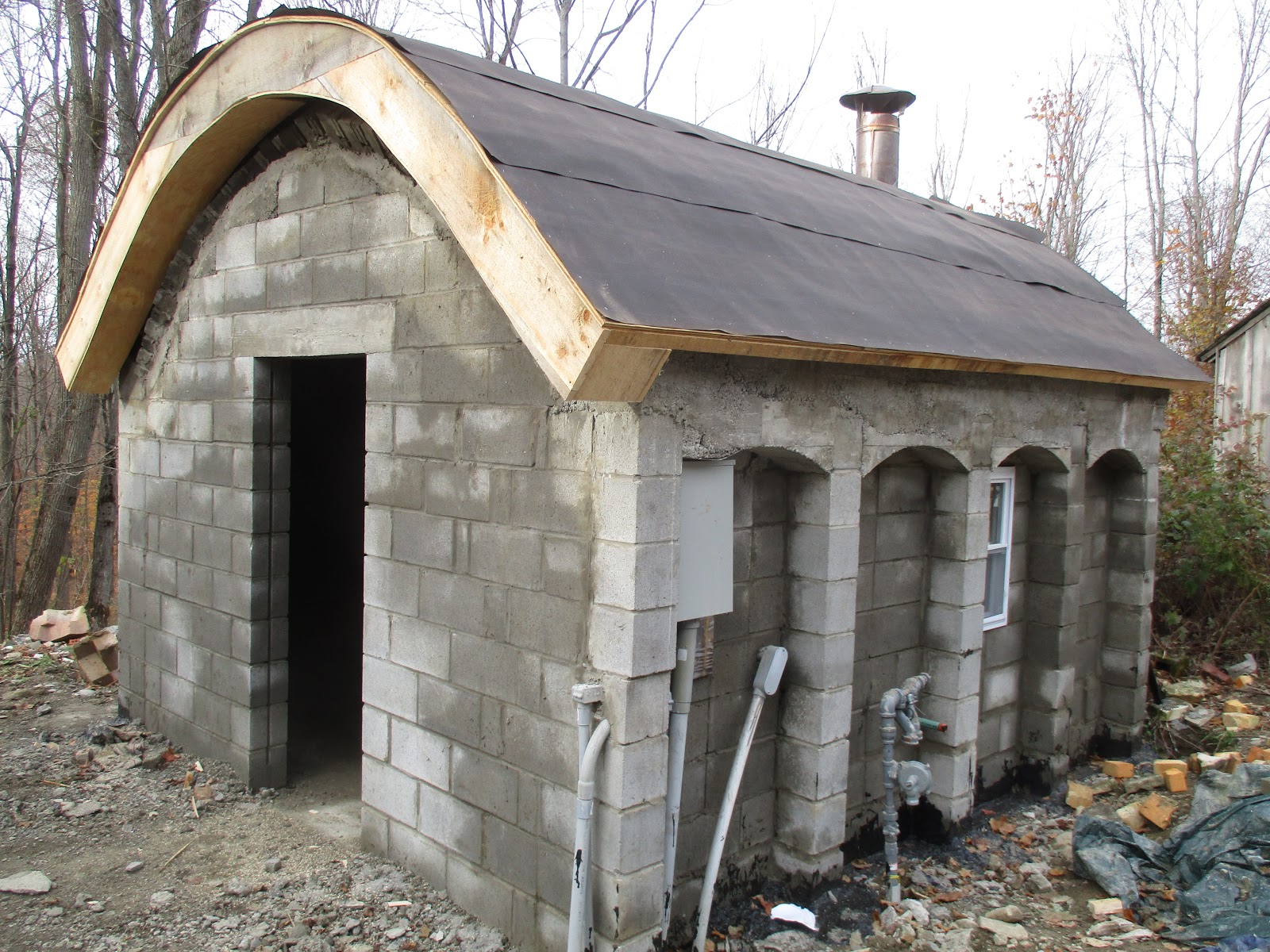 How To Build A Small Cinder Block House | TcWorks.Org