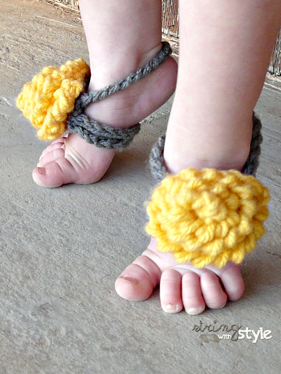 infant barefoot sandals