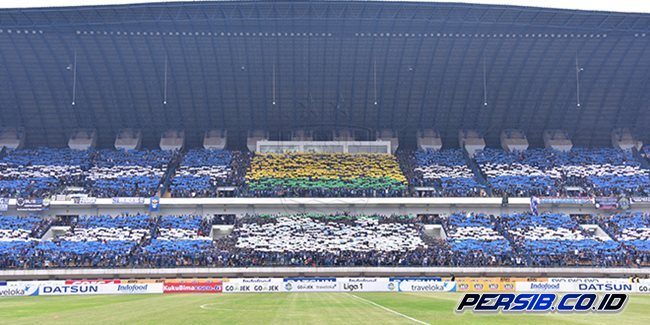 Persib vs Semen Padang: Bobotoh Siap Birukan Stadion plus Koreografi