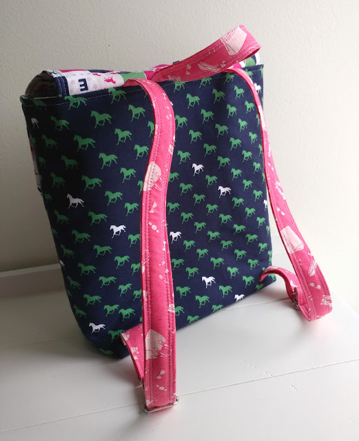 DIY Toddler Backpack Pattern Update, featured by top US sewing blog, Ameroonie Designs