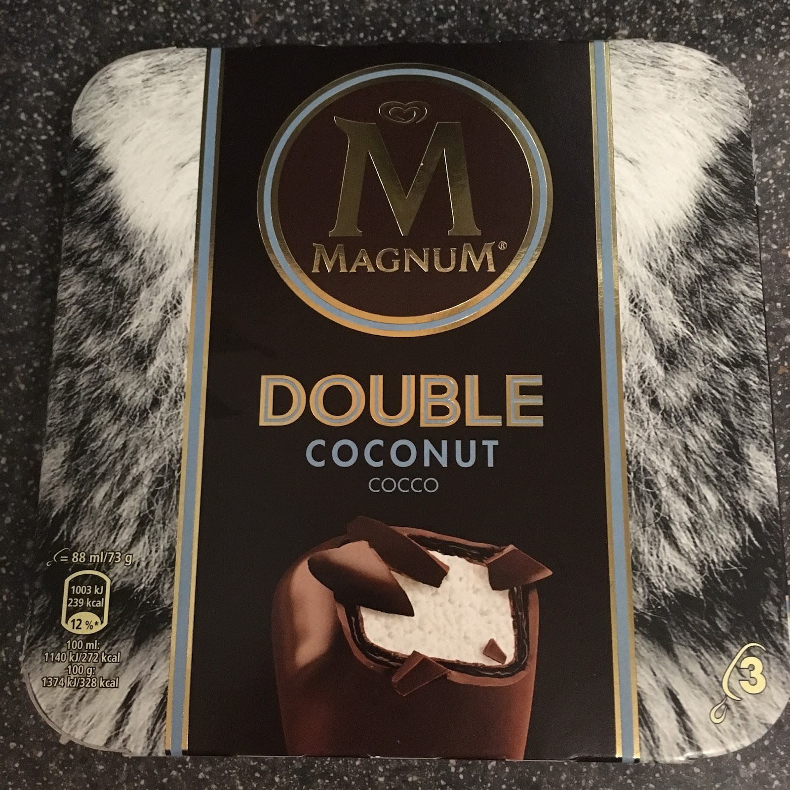 A Review A Day: Today's Review: Magnum Double Coconut