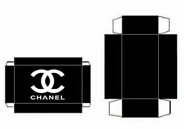 Cajitas de Chanel para Imprimir Gratis.