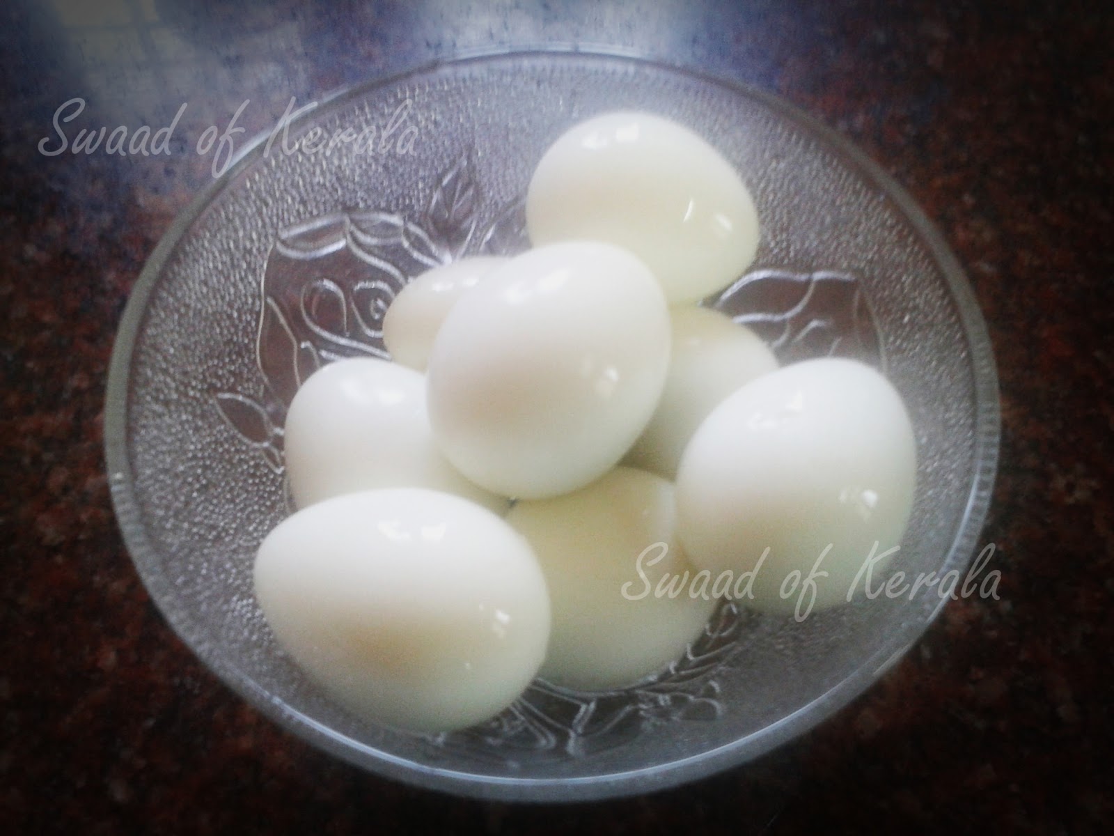 Swaad of Kerala Quail Egg Curry/Kaada Mutta Curry