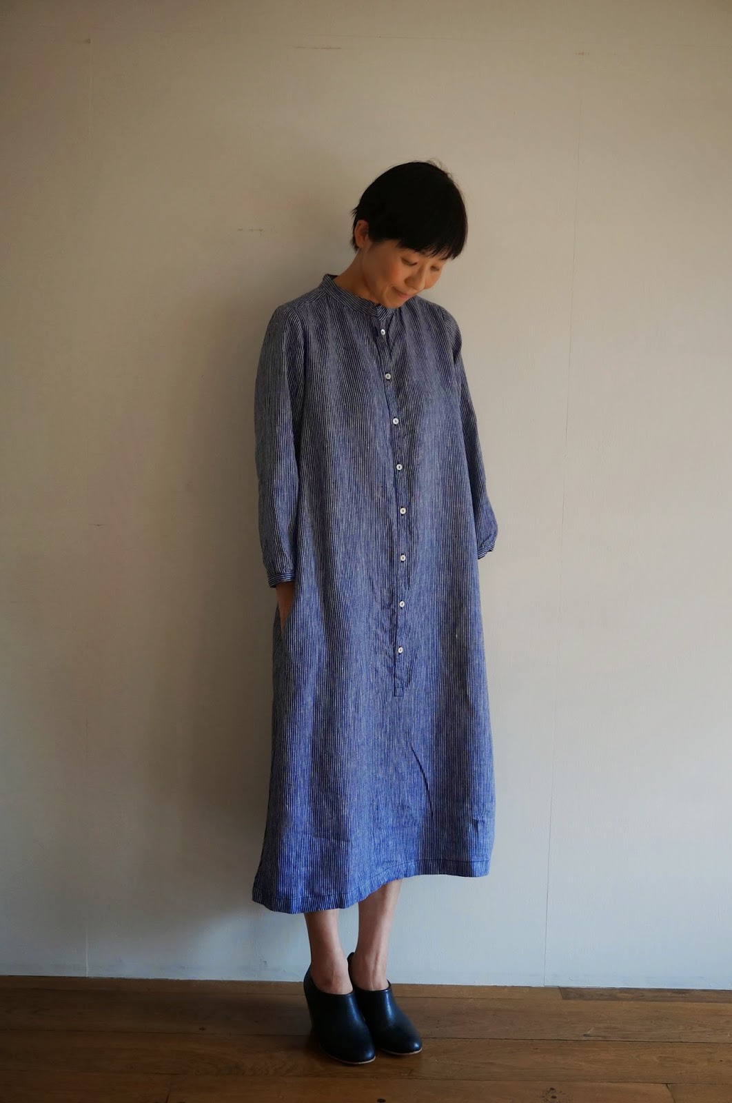 fog linen work ワンピース フォグリネンワークややあり裏地