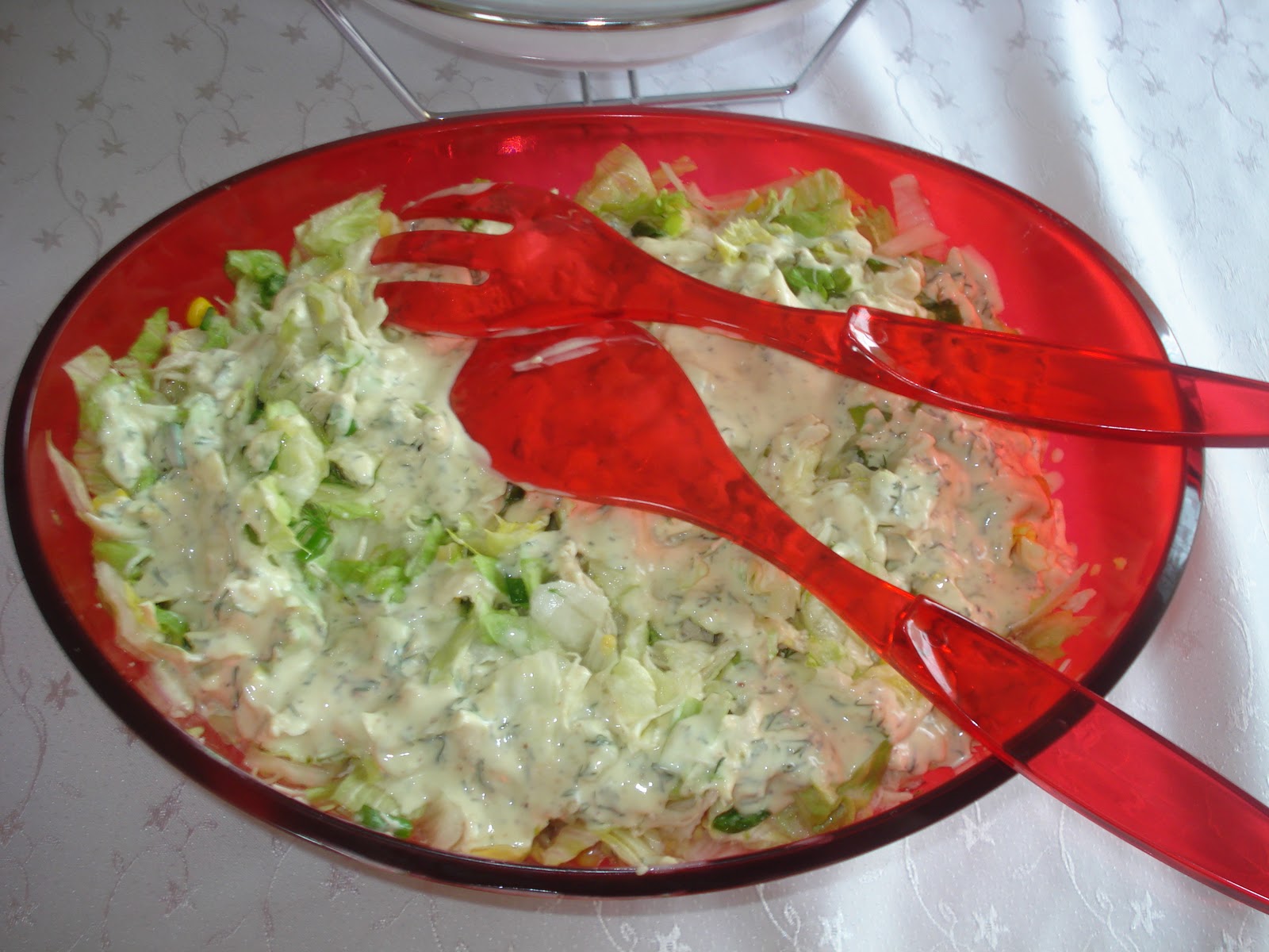 Tavuklu makarna salatası - nefis yemek tarifleri