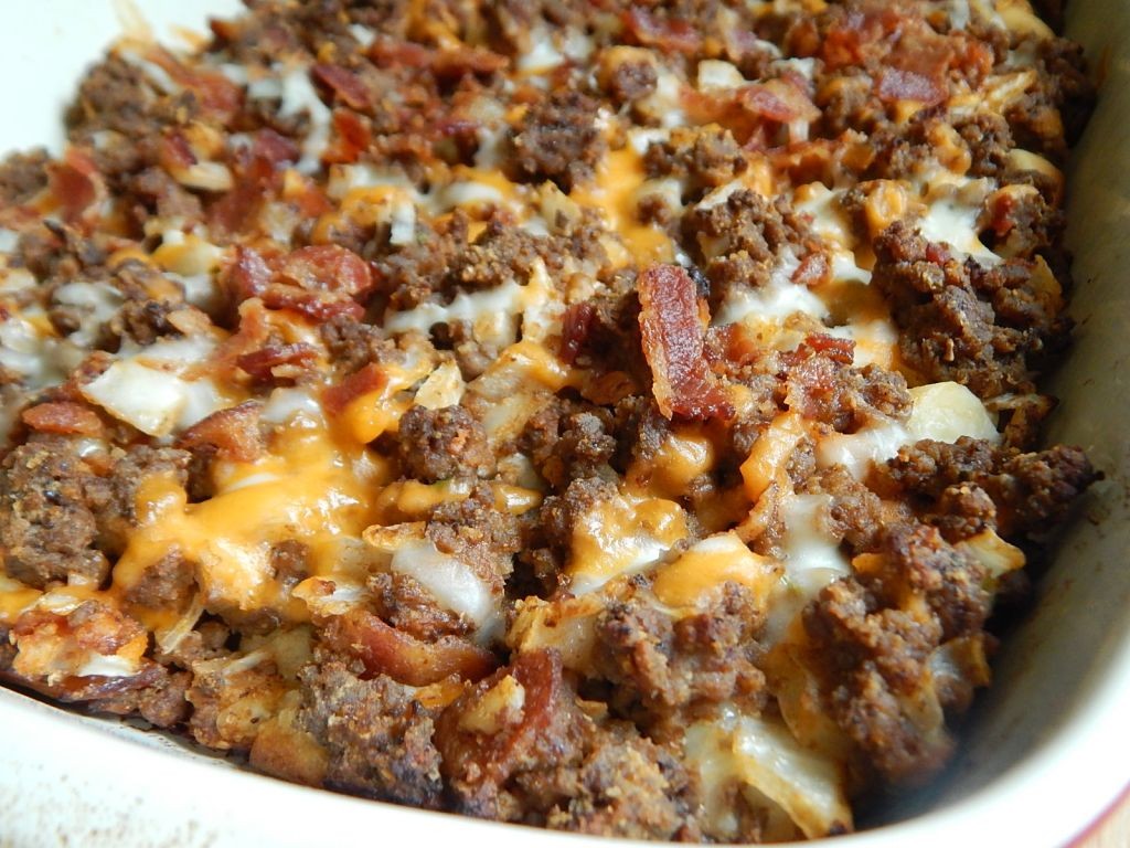 It's All in the Spice: Bacon Cheeseburger Casserole