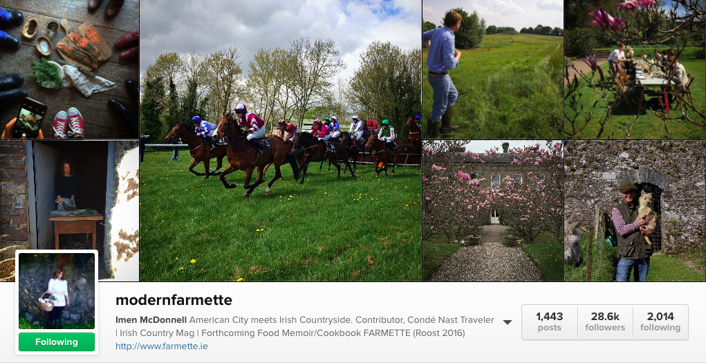 Farmette - 6 Irish Food Instagram to follow