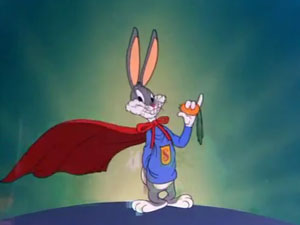 Cartoon-Vergleich: SUPER-RABBIT