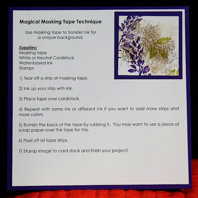 Hokiecoyote Blog Masking Tape Technique