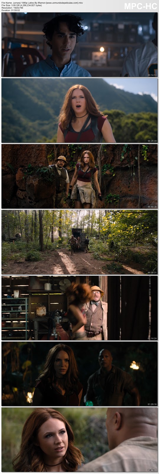 Capturas de la película.