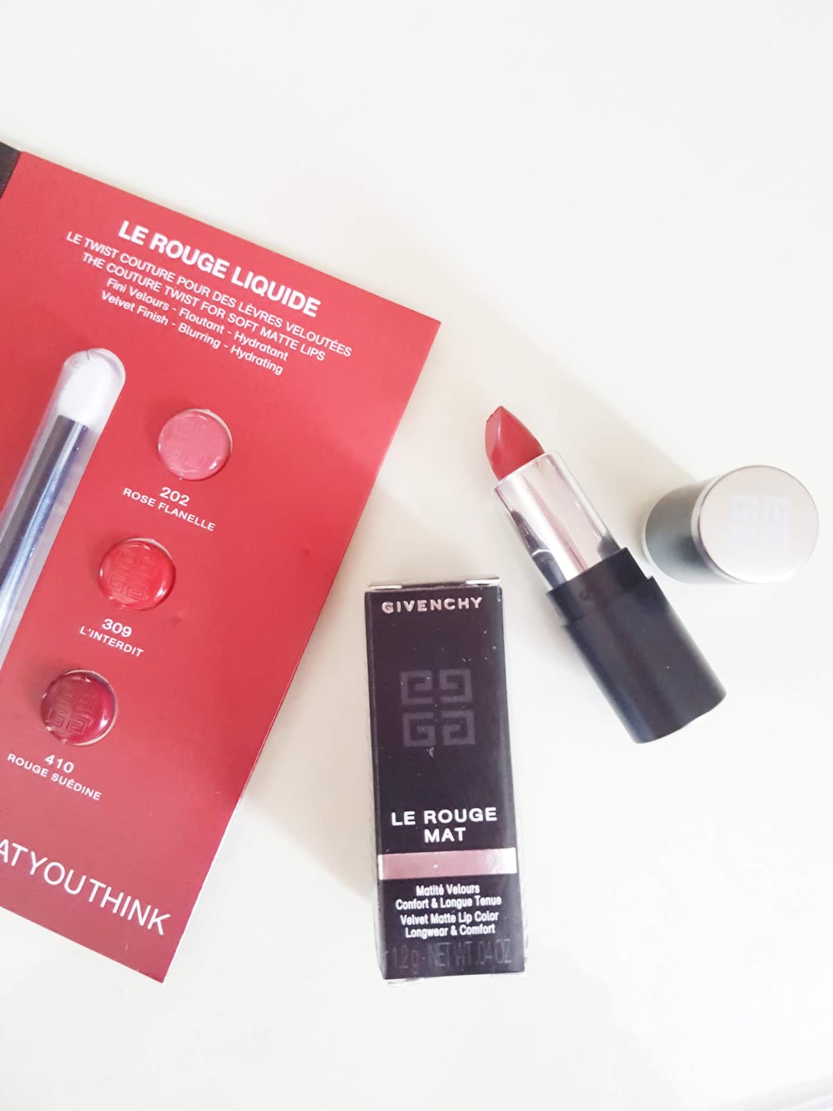givenchy le rouge mat 329