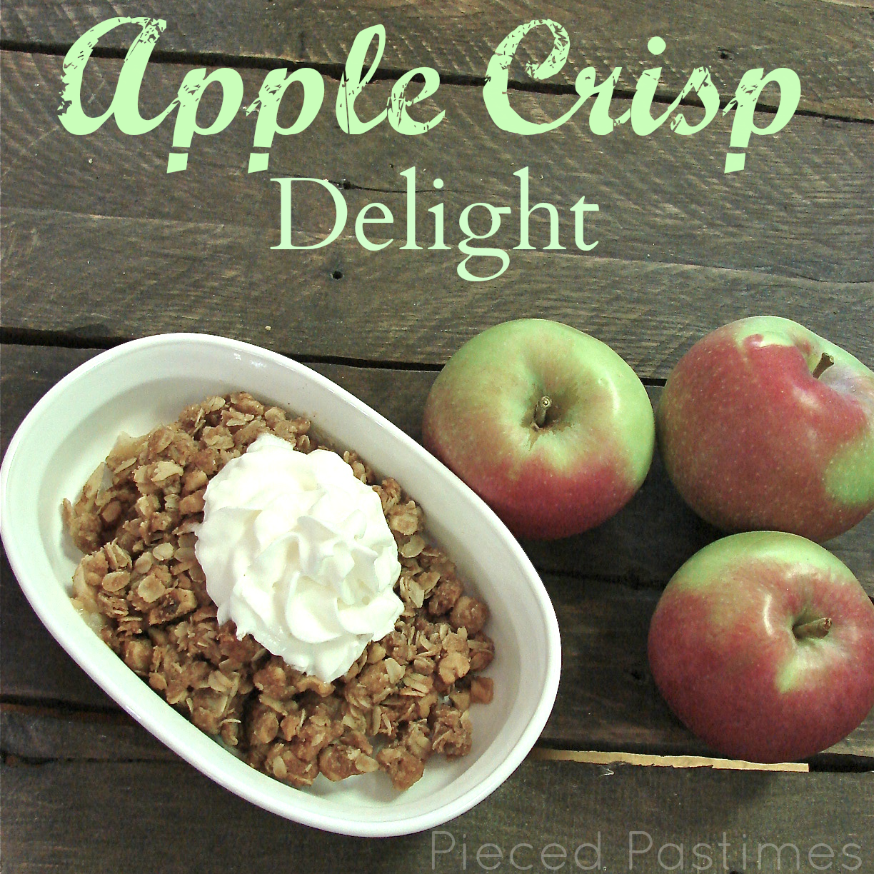 Pieced Pastimes: Apple Crisp Delight 