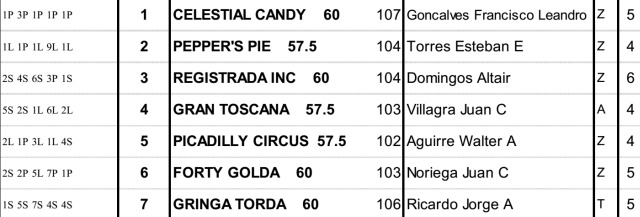 Ratificados Clásico Inés Victorica Roca en Palermo Clásico Inés Victorica Roca Palermo