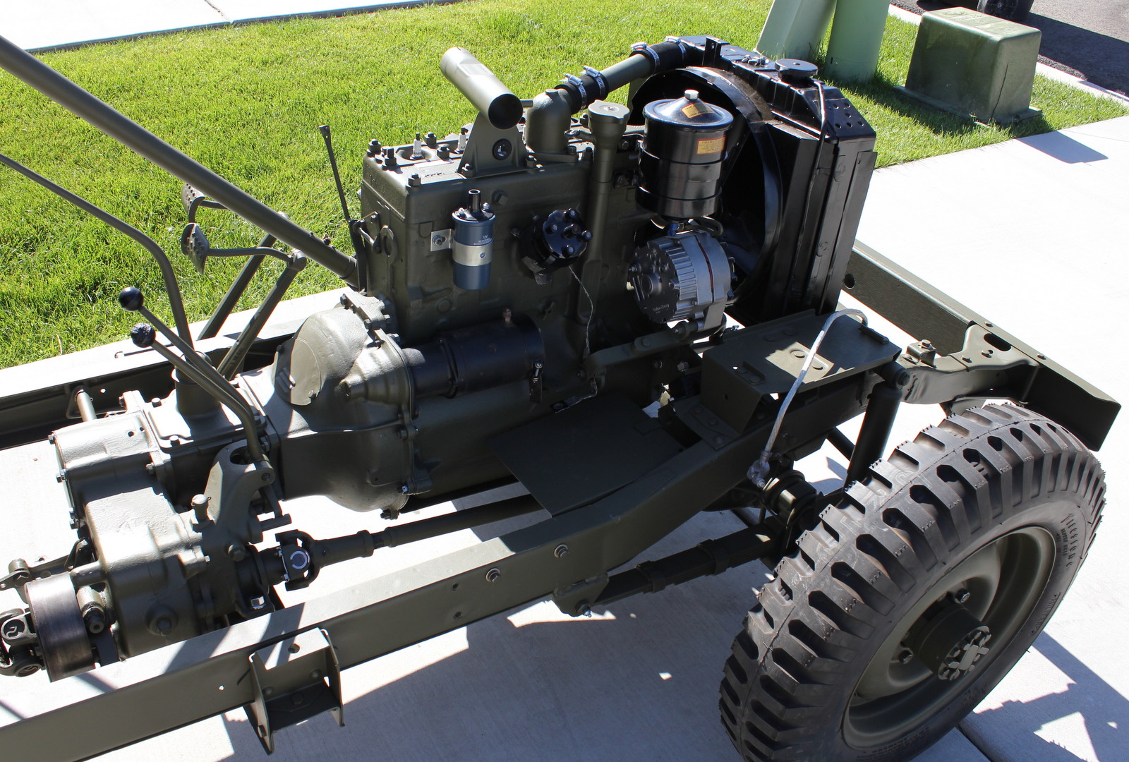 1943 Willys MB Jeep Restoration Project: Engine Installed