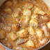 Botifarres amb naps (butifarras guisadas con nabos). Receta