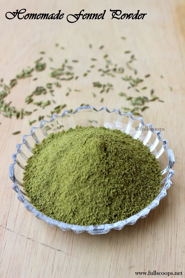 Homemade Fennel Powder Full Scoops A food blog with easy,simple