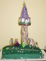 Tangled  Movie Theme Cake