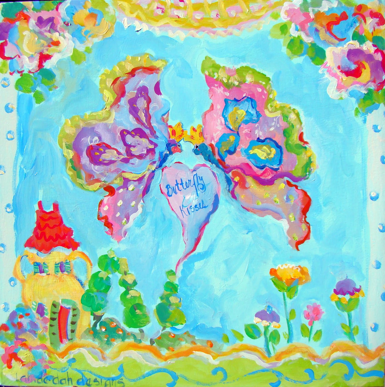 S Furner Fine Art Painting for Children