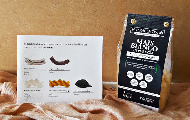 Nutracentis pasta al mais bianco in purezza pasta senza glutine al mais bianco