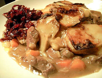 Lancashire Hotpot with Braised Red Cabbage Lancashire Hotpot with Braised Red Cabbage