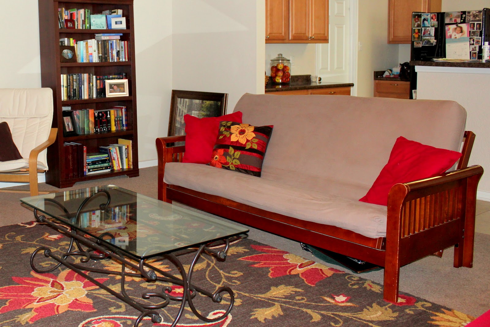 One blessing after another... See you later, Mr. Futon!