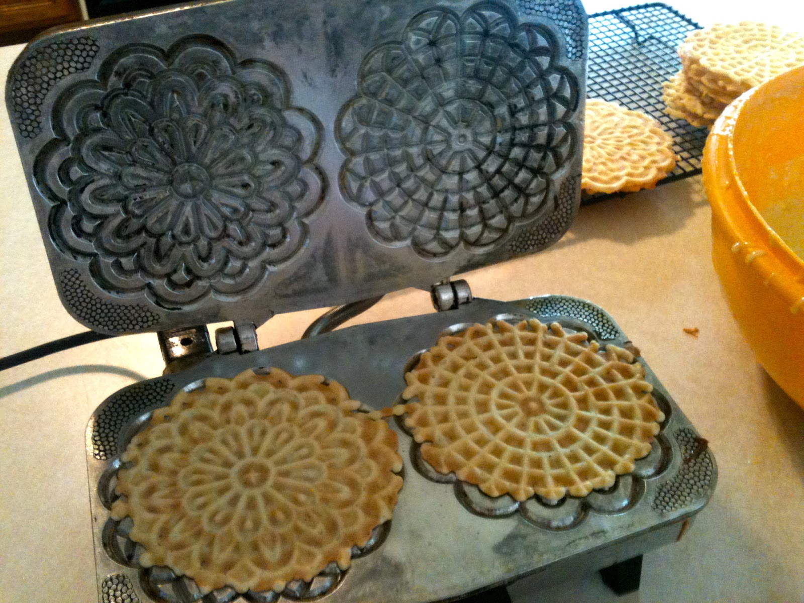 Life Between the Buns pizzelles anyone?
