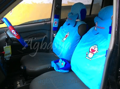 aksesoris interior mobil Doraemon aksesoris interior mobil Doraemon