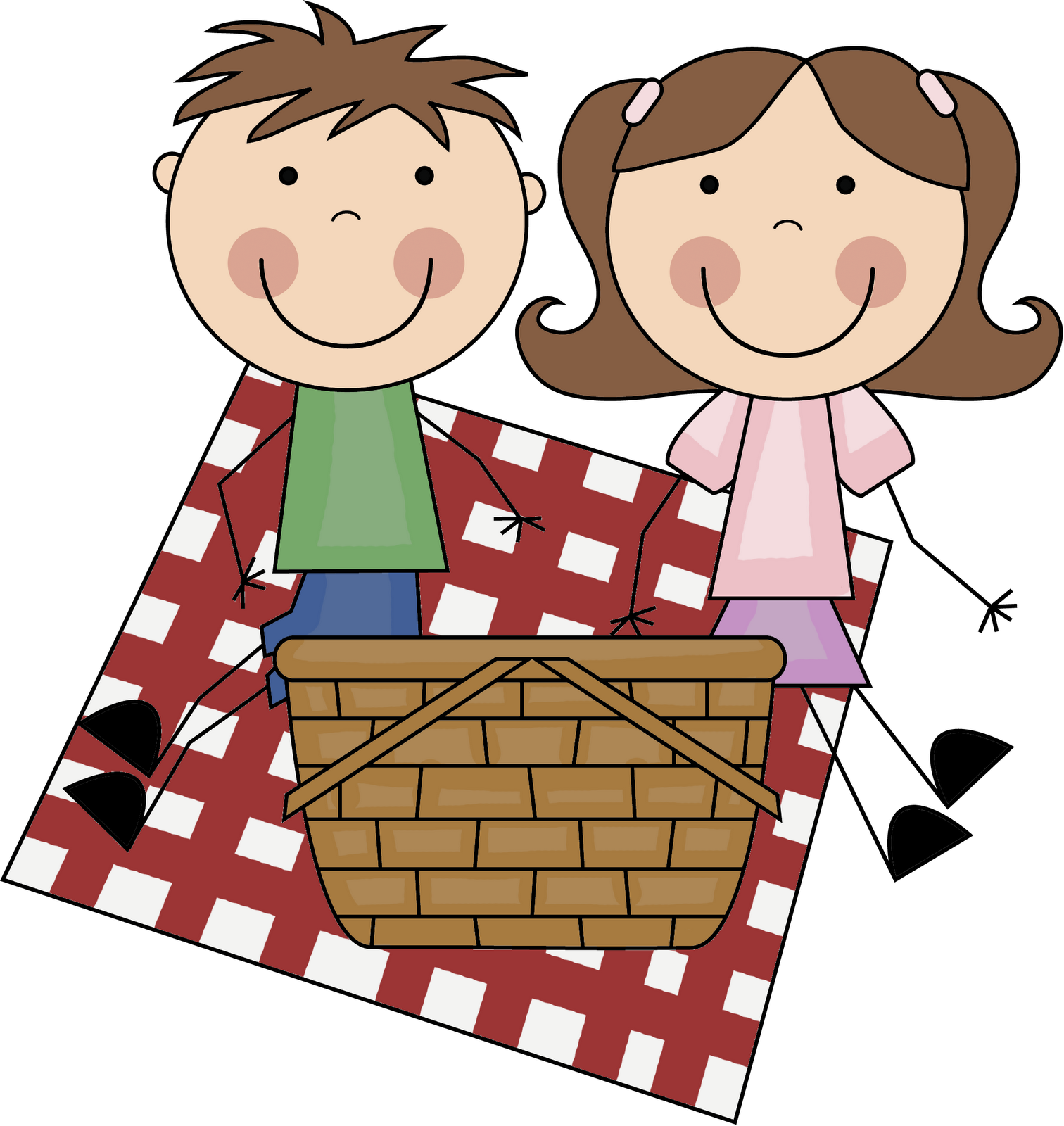 clipart of family picnic - photo #50