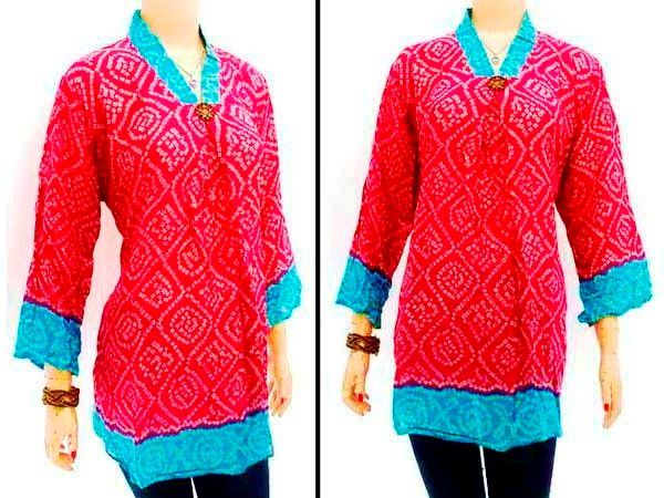 Model Blouse Batik Atasan Wanita Modern Untuk Kerja Model Blouse Batik Atasan Wanita Modern Untuk Kerja
