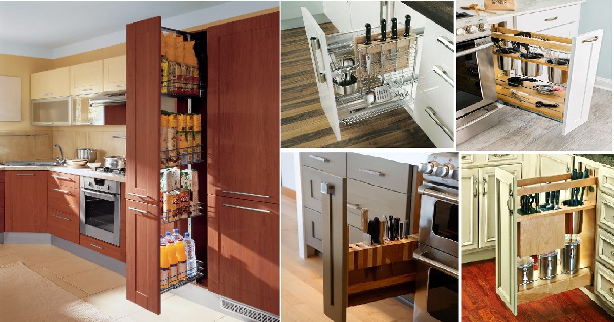 12 Stunning Vertical Drawers For Your Kitchen Storage Ideas Home And Decoration Tips