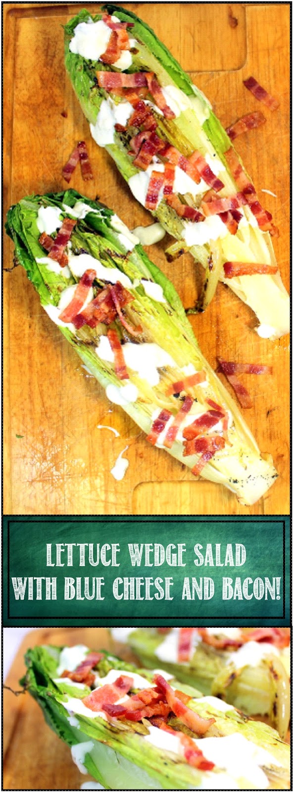 52 Ways to Cook Lettuce Wedge Salad with Blue Cheese and Bacon 52
