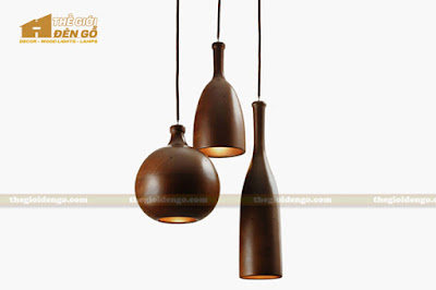 Thế Giới Đèn Gỗ - 8 mẫu đèn trang trí gỗ cho phòng ăn đẹp lung linh 12
