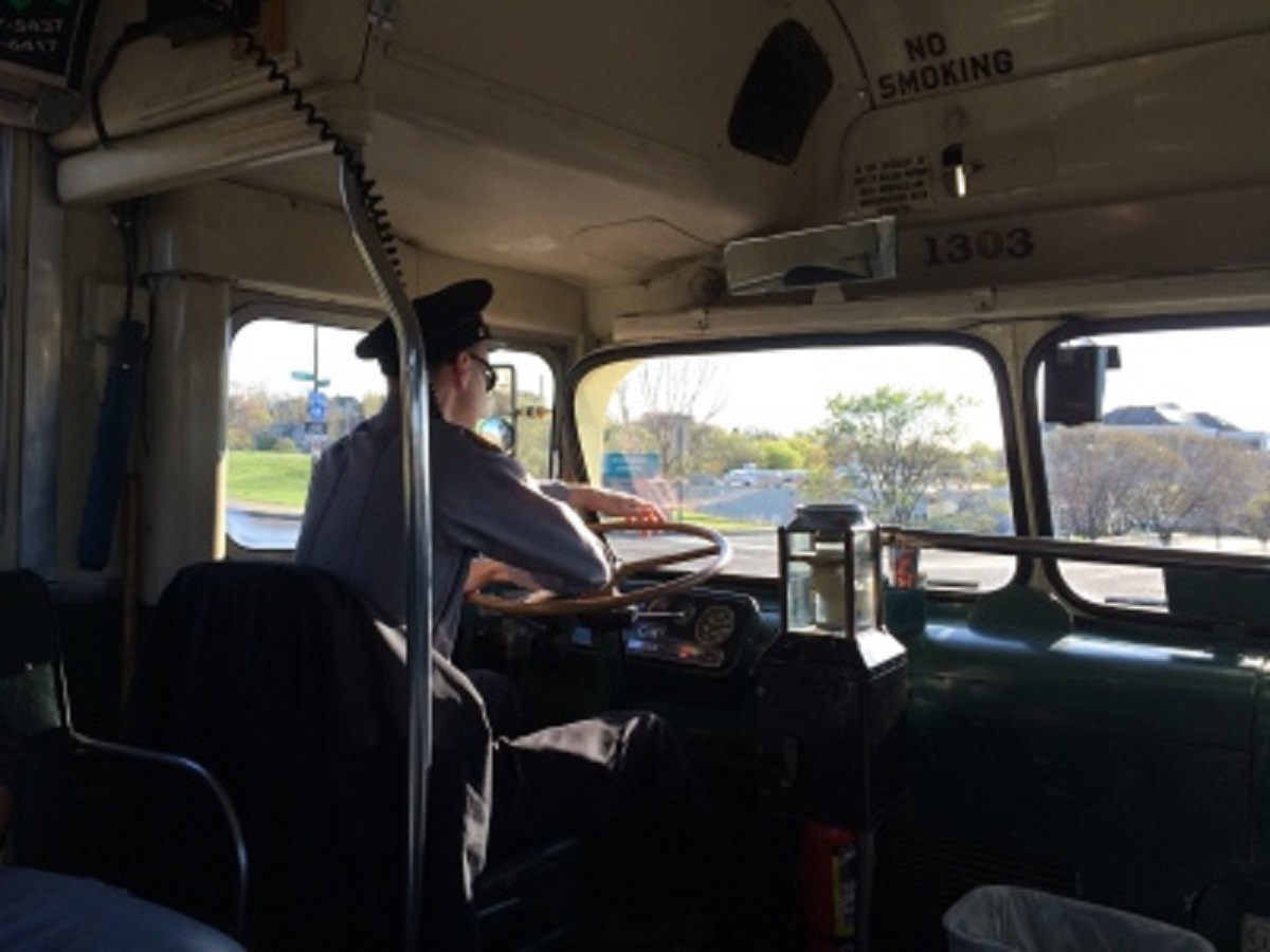 Bus driver of the early 1960s ~