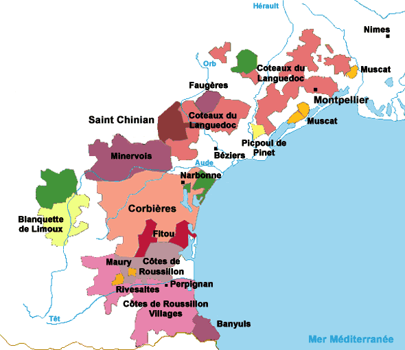 Inwinetruth Languedoc Roussillon Massively Beyond Country Midi