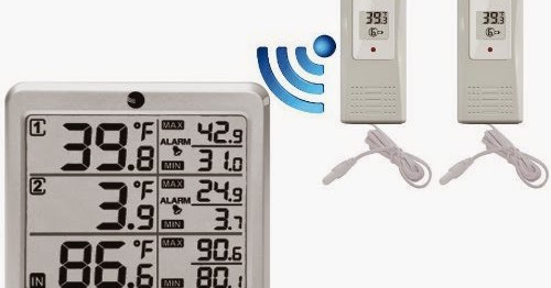 freezer alarm: wireless freezer alarm