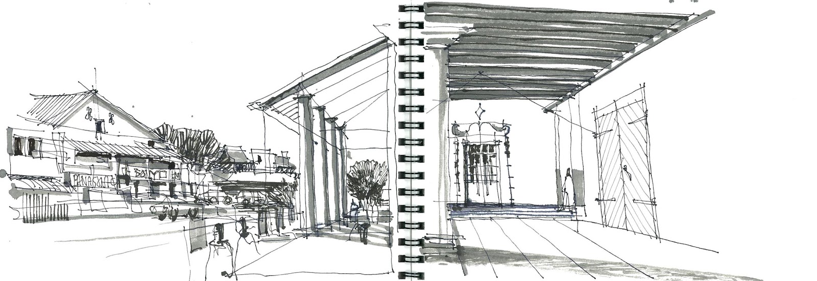 lines on paper: Sketch crawl - definition