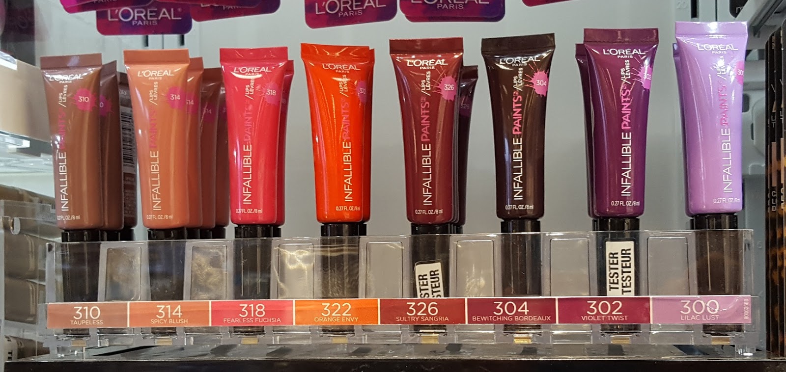 L Oreal Infallible Lip Paint Review Themakeupnut L Oreal Infallible Lip Paints