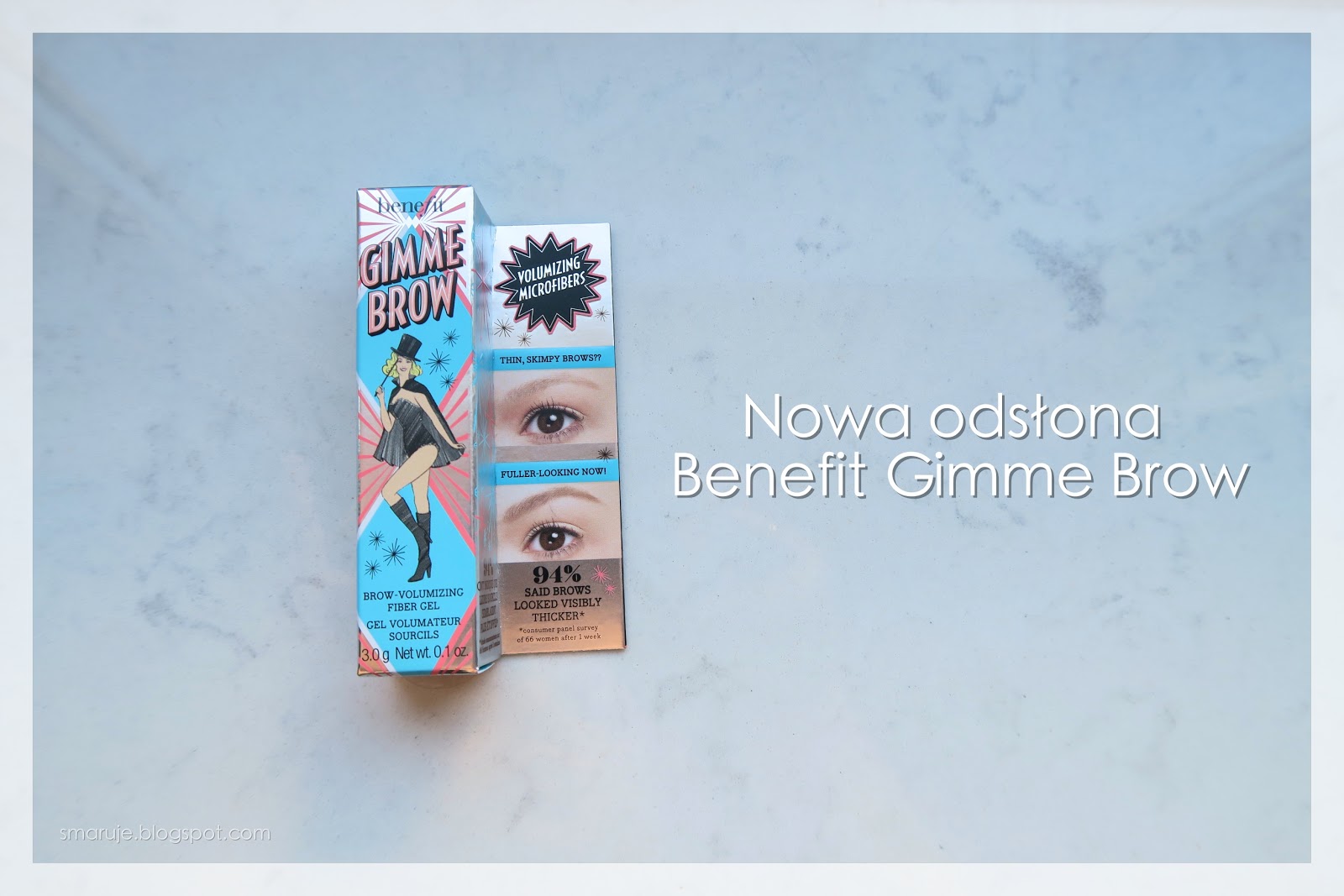 I jeeeeeeeeeeszcze jeden, i jeeeeeeeeeeeeszcze raz: Benefit, Gimme Brow