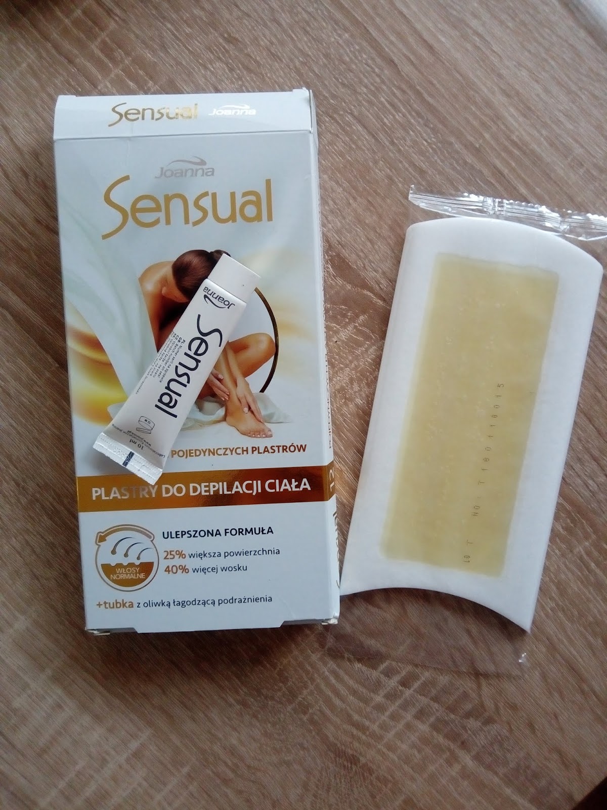 Plastry do depilacji Joanna Polka gotuje i się maluje