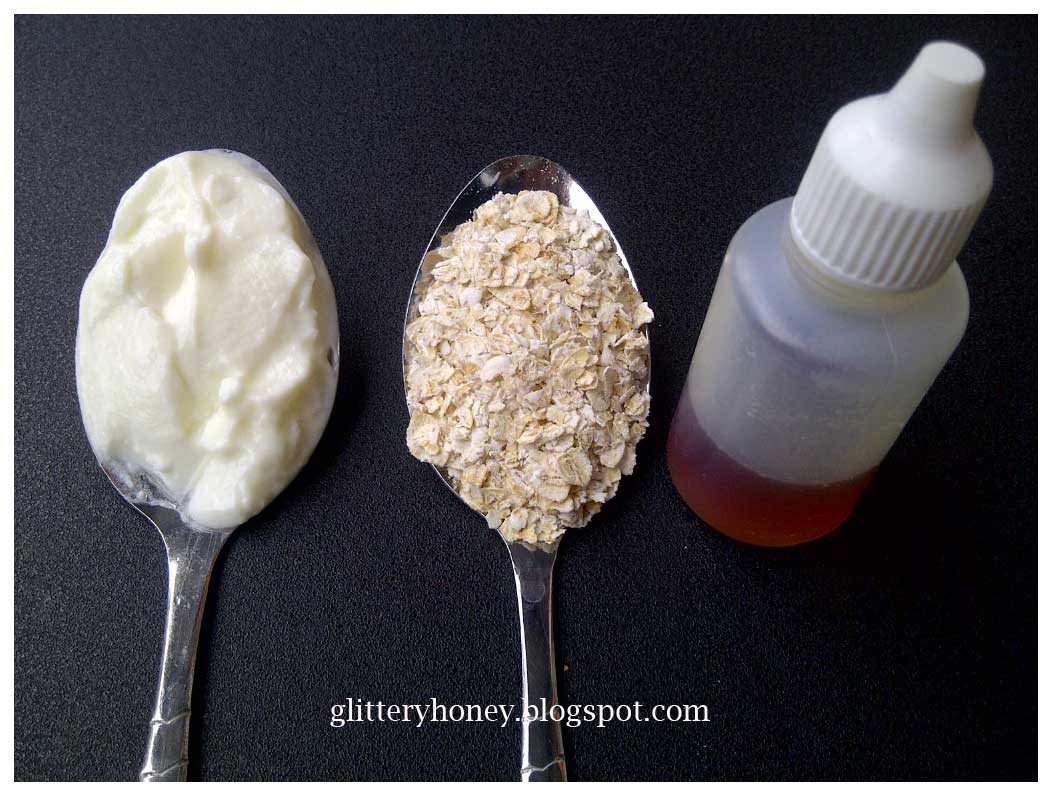 just lovely beauty. . . D.I.Y Yogurt Oatmeal Honey Mask
