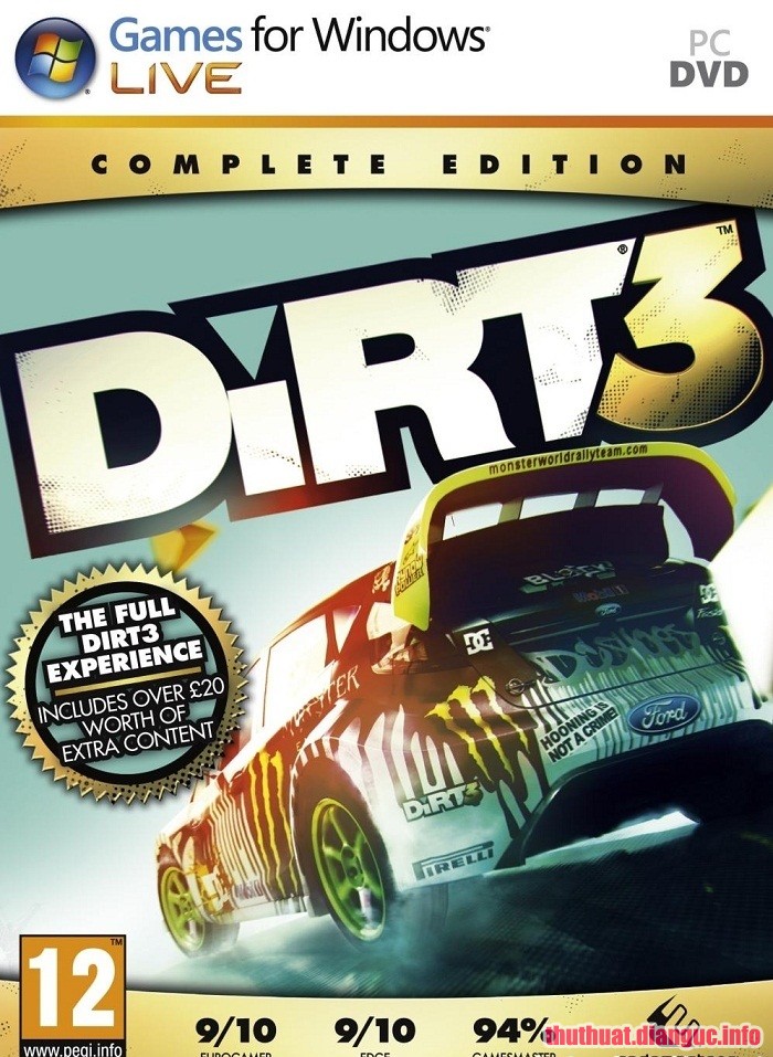 Download Game DiRT 3 – Complete Edition Full crack