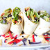 Southwest Veggie Wraps with Vegan Ranch #lunch #vegetarian