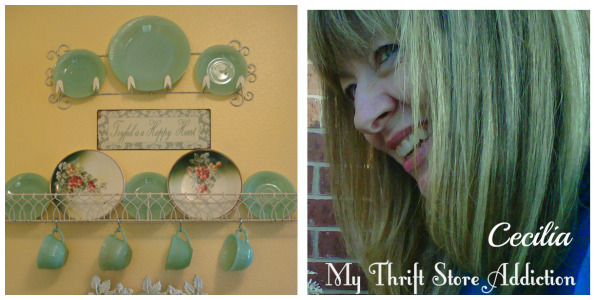 My Thrift Store Addiction Vintage Charm party