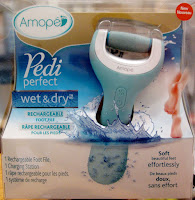 AMOPE Pedi Perfect wet dry rechargable pedicure tool rough skin callous hard heels
