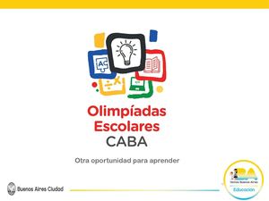 Olimpíadas escolares CABA 2018