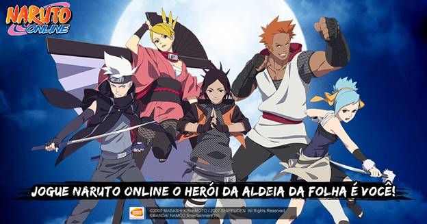 Naruto Online - O Beta Aberto de Naruto Online Português se