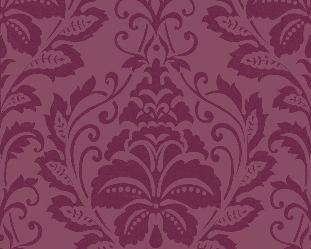 Damask Textured Wallpaper